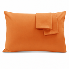 Federe per Cuscino in Cotone Premium - Arancione / 50x70 cm