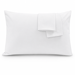 Federe per Cuscino in Cotone Premium - Bianco / 40x70 cm