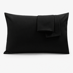Federe per Cuscino in Cotone Premium - Nero / 50x70 cm