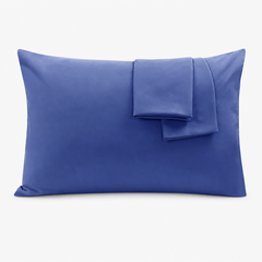 Federe per Cuscino in Cotone Premium - Blu / 45x135 cm