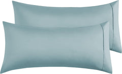 Federe per Cuscino in Microfibra Morbida - Verde / 50x90 cm