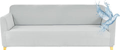 Copridivano Impermeabile Elasticizzato - Grigio Chiaro / 3 posti