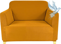 Copridivano Impermeabile Elasticizzato - Giallo / 1 posto