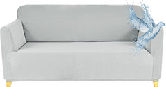 Copridivano Impermeabile Elasticizzato - Grigio Chiaro / 2 posti