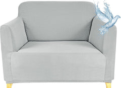Copridivano Impermeabile Elasticizzato - Grigio Chiaro / 1 posto