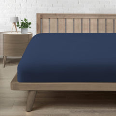 Lenzuolo Sotto con Angoli in Microfibra - Blu / 140x200 / 30