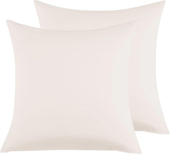 Federe per Cuscino in Microfibra Morbida - Beige / 65x65 cm