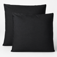 Federe per Cuscino in Cotone Premium - Nero / 65x65 CM