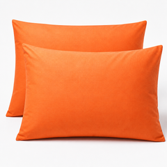 Federe per Cuscino in Cotone Premium - Arancione / 50x70 CM