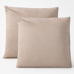 Federe per Cuscino in Cotone Premium - Tortora / 65x65 CM