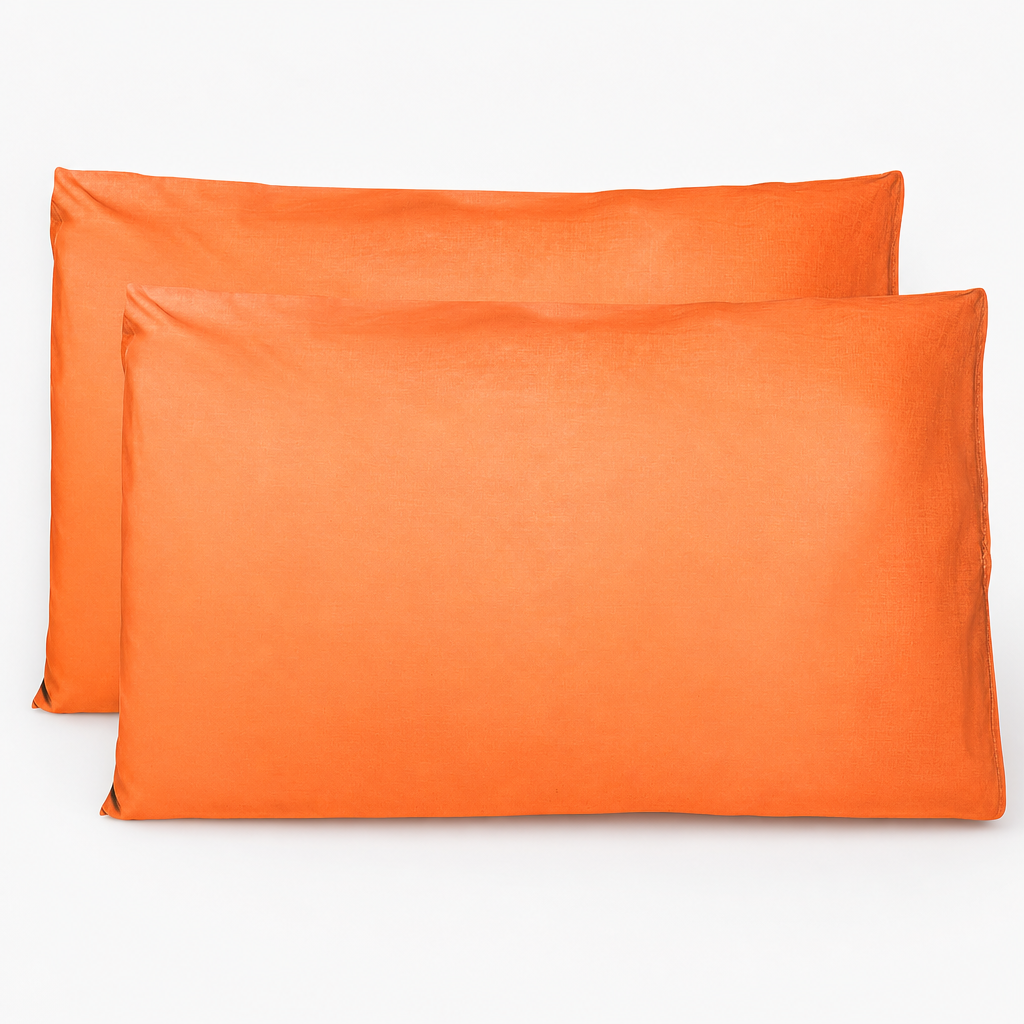 Federe per Cuscino in Cotone Premium - Arancione / 40x70 CM