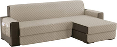 Copridivano Imbottito Antimacchia - Beige / 2 posti - L 200 cm