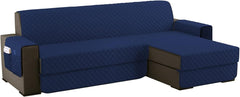 Copridivano Imbottito Antimacchia - Blu / 2 posti - L 200 cm
