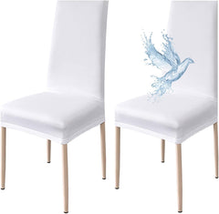 Coprisedia Impermeabile Elasticizzato - Bianco Puro / 2 pezzi