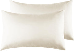 Federe per Cuscino in Microfibra Morbida - Beige / 40x80 cm