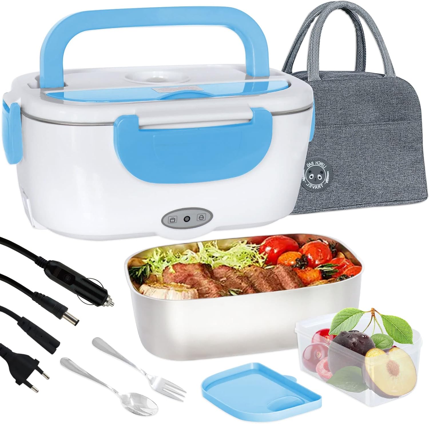 Lunch Box Termico con Contenitori - Blu