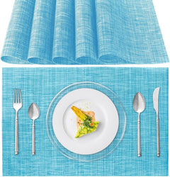 Tovagliette Americane Lavabili per Tavola - Azzurro