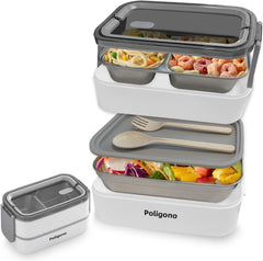 Contenitore Pranzo in Plastica - Grigio