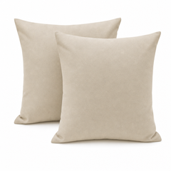 Federe per Cuscino in Cotone Premium - Beige / 65x65 cm