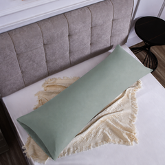 Federe per Cuscino in Cotone Premium - Verde Acqua / 45x150 cm