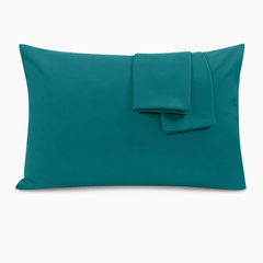 Federe per Cuscino in Cotone Premium - Turchese / 50x80 cm