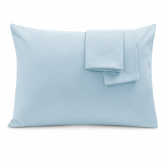 Federe per Cuscino in Cotone Premium - Azzurro / 50x70 cm