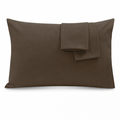 Federe per Cuscino in Cotone Premium - Marrone Chiaro / 40x70 cm