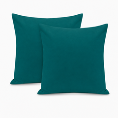 Federe per Cuscino in Cotone Premium - Turchese / 65x65 cm