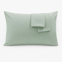 Federe per Cuscino in Cotone Premium - Verde Acqua / 50x70 cm