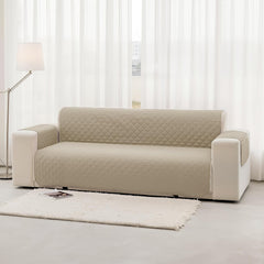 Copridivano Impermeabile Reversibile - Beige / 2 posti