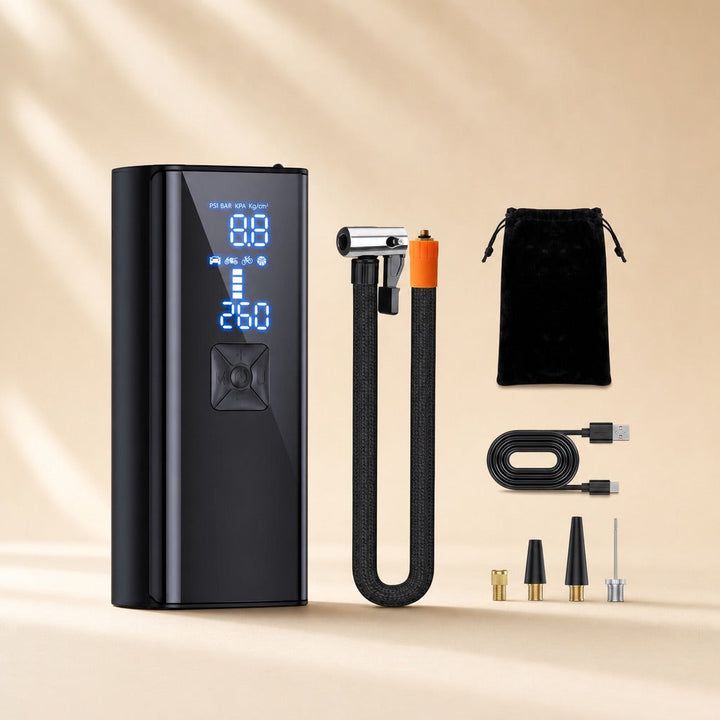Compressore Aria Portatile per Auto - Poligino
