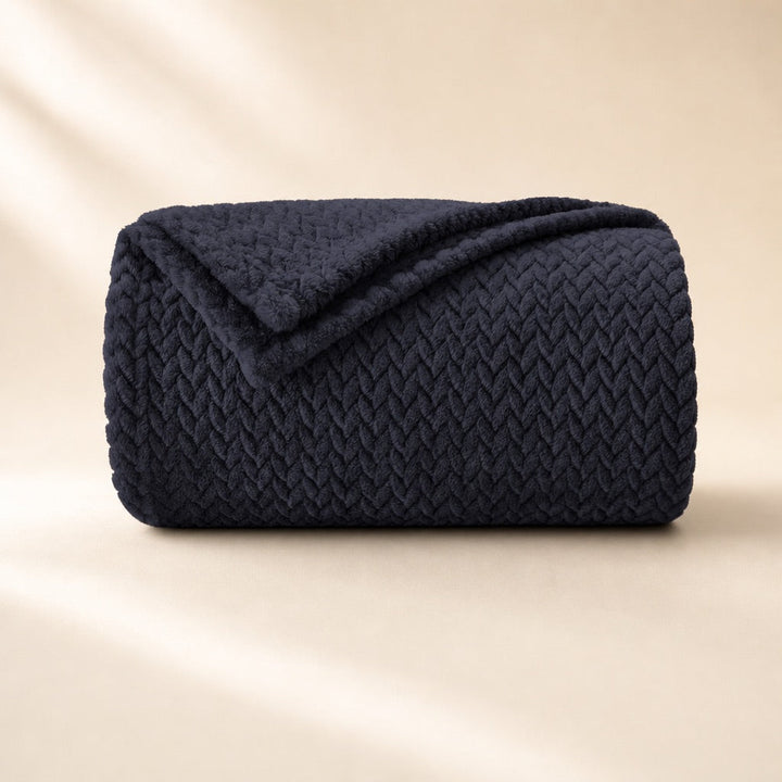 Coperta Plaid Calda per Letto e Divano - Poligino
