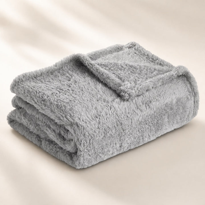 Coperta Plaid Morbida per Letto e Divano - Poligino
