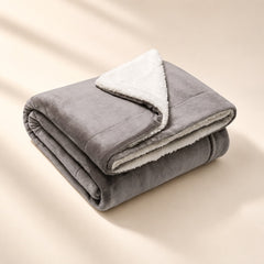 Coperta Plaid in Pile Agnellato